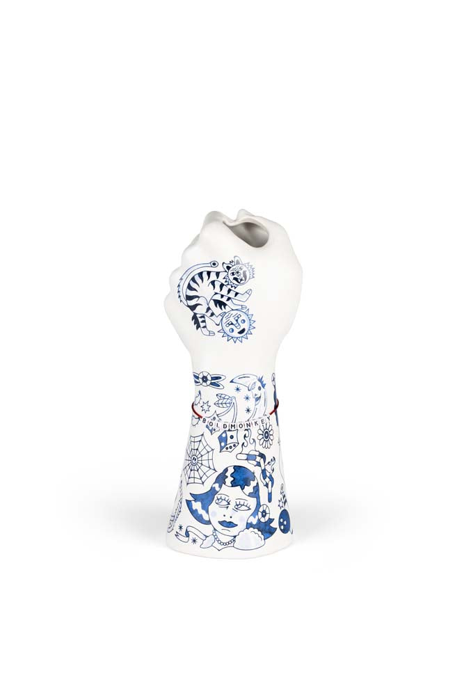 LIBERTY MATTERS Vase Blau