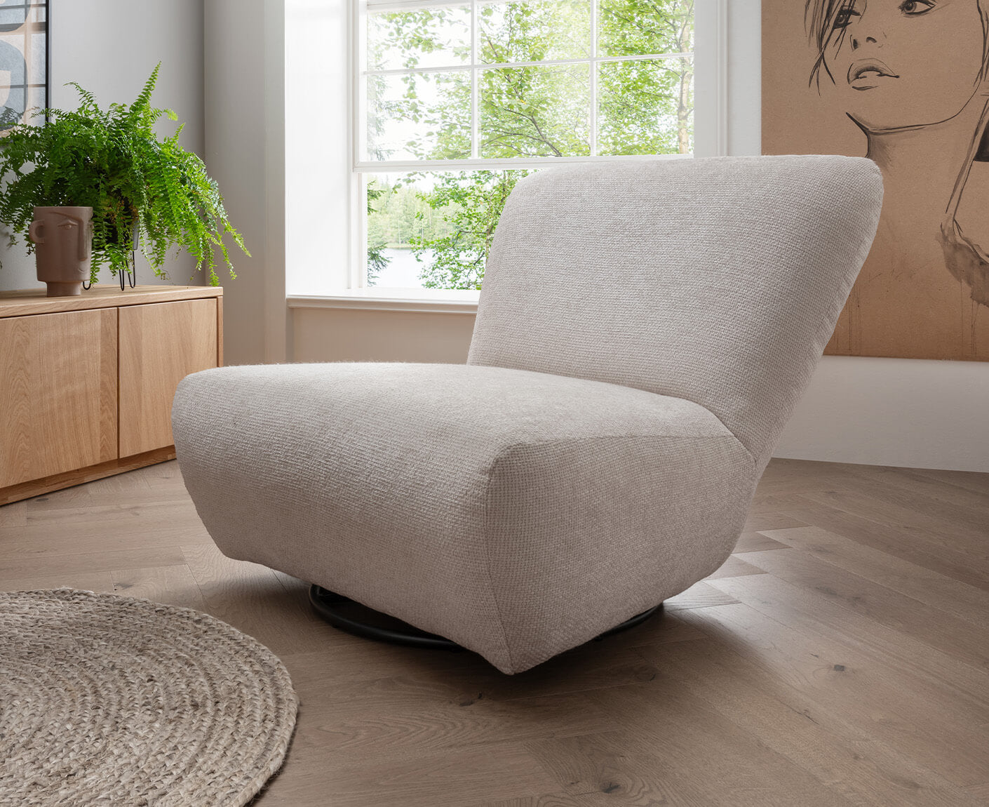 Casoria Drehsessel mit Wippfunktion, Motivo