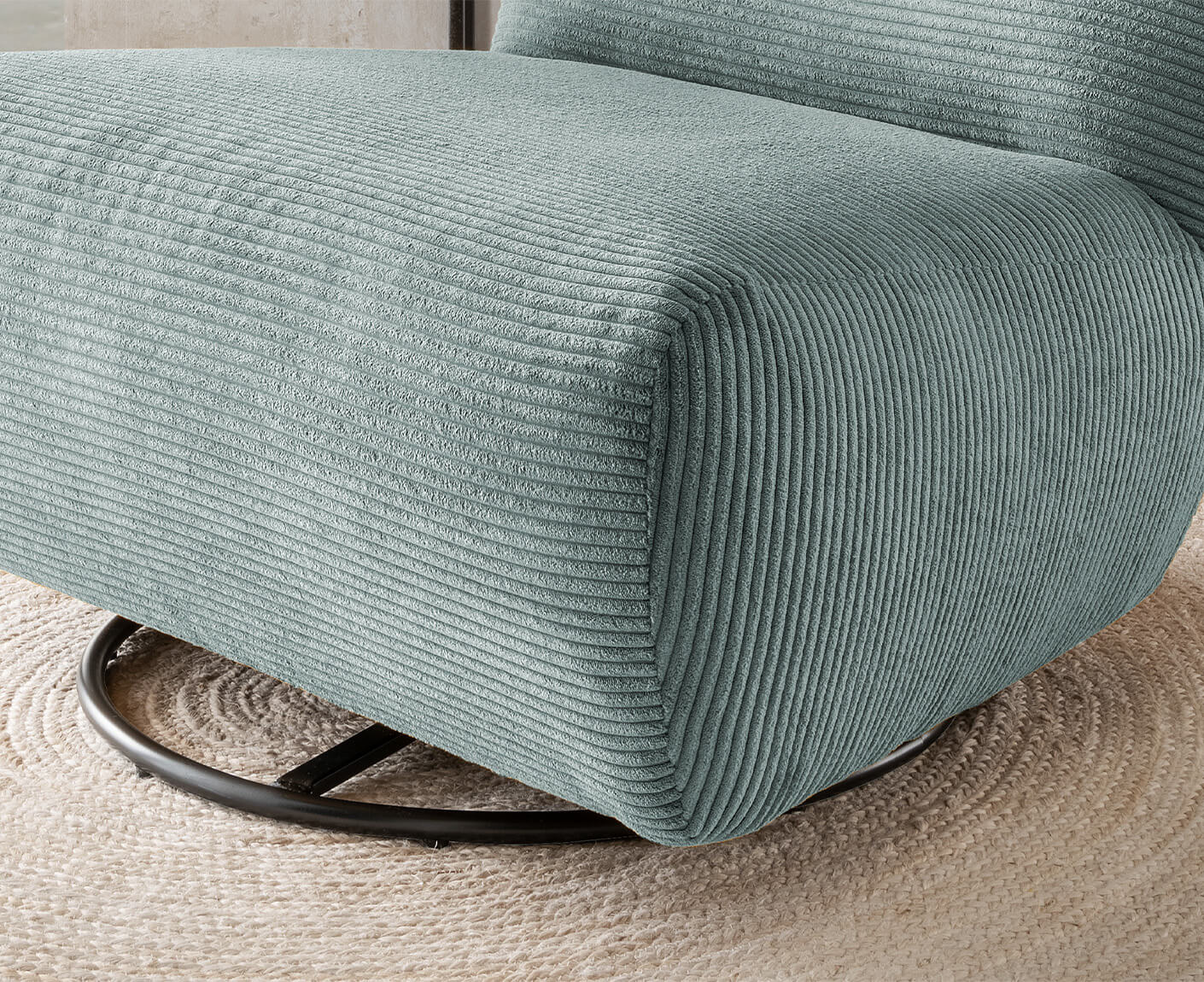 Casoria Drehsessel mit Wippfunktion, Cord