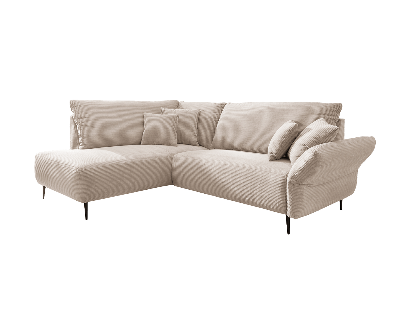 Viterbo Ecksofa 237-255 x 190 cm, Cord