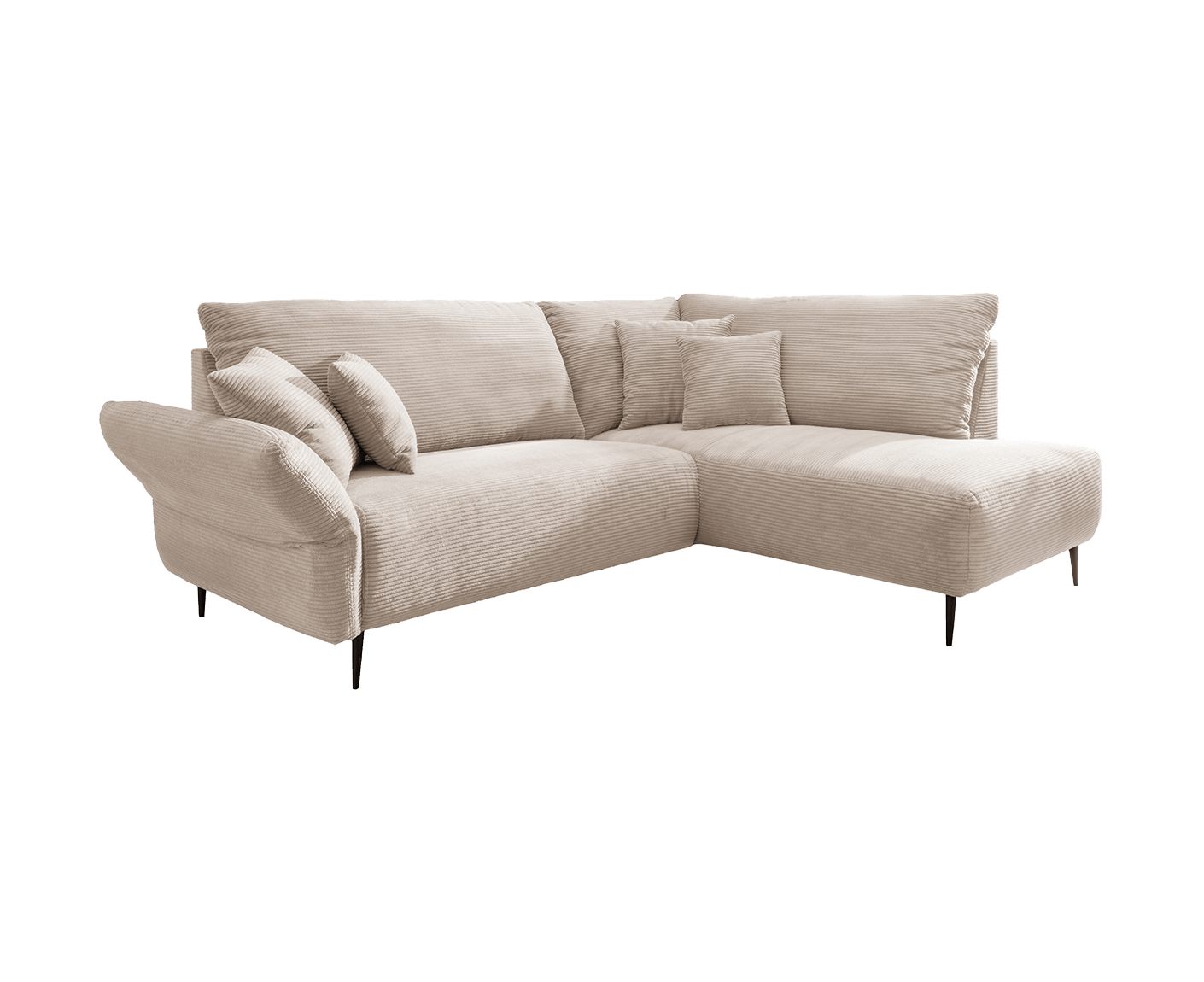 Viterbo Ecksofa 237-255 x 190 cm, Cord