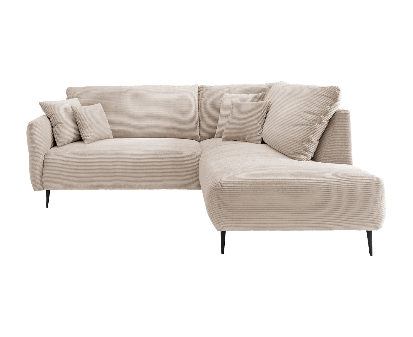 Viterbo Ecksofa 237-255 x 190 cm, Cord