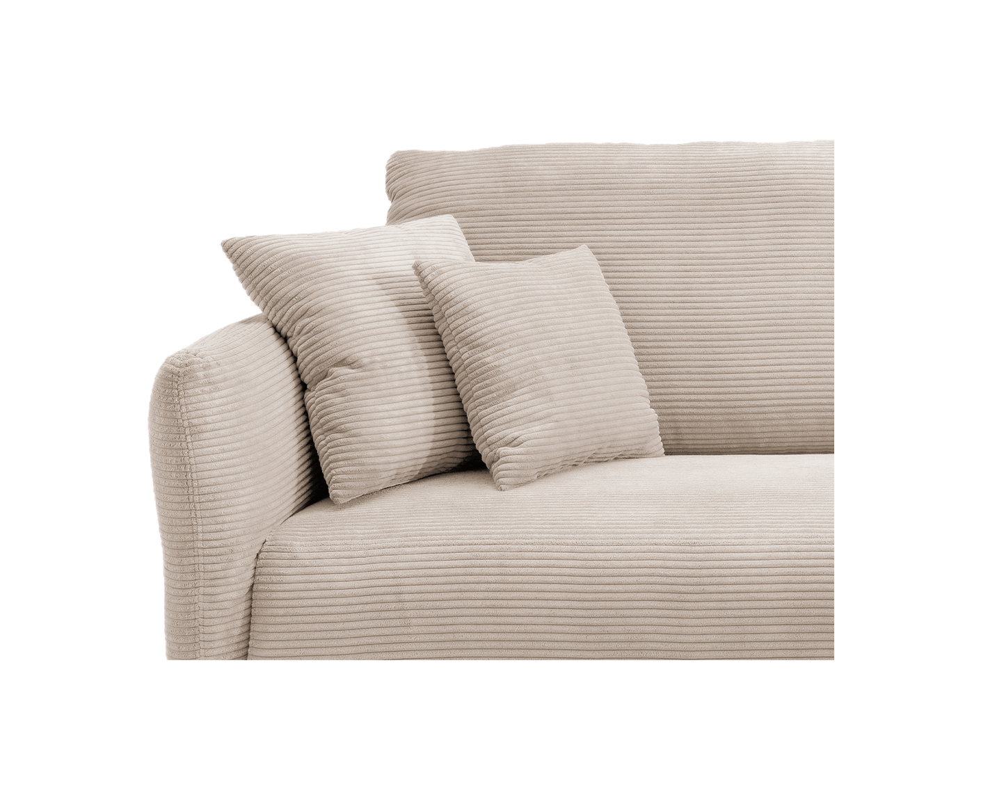 Viterbo Ecksofa 237-255 x 190 cm, Cord