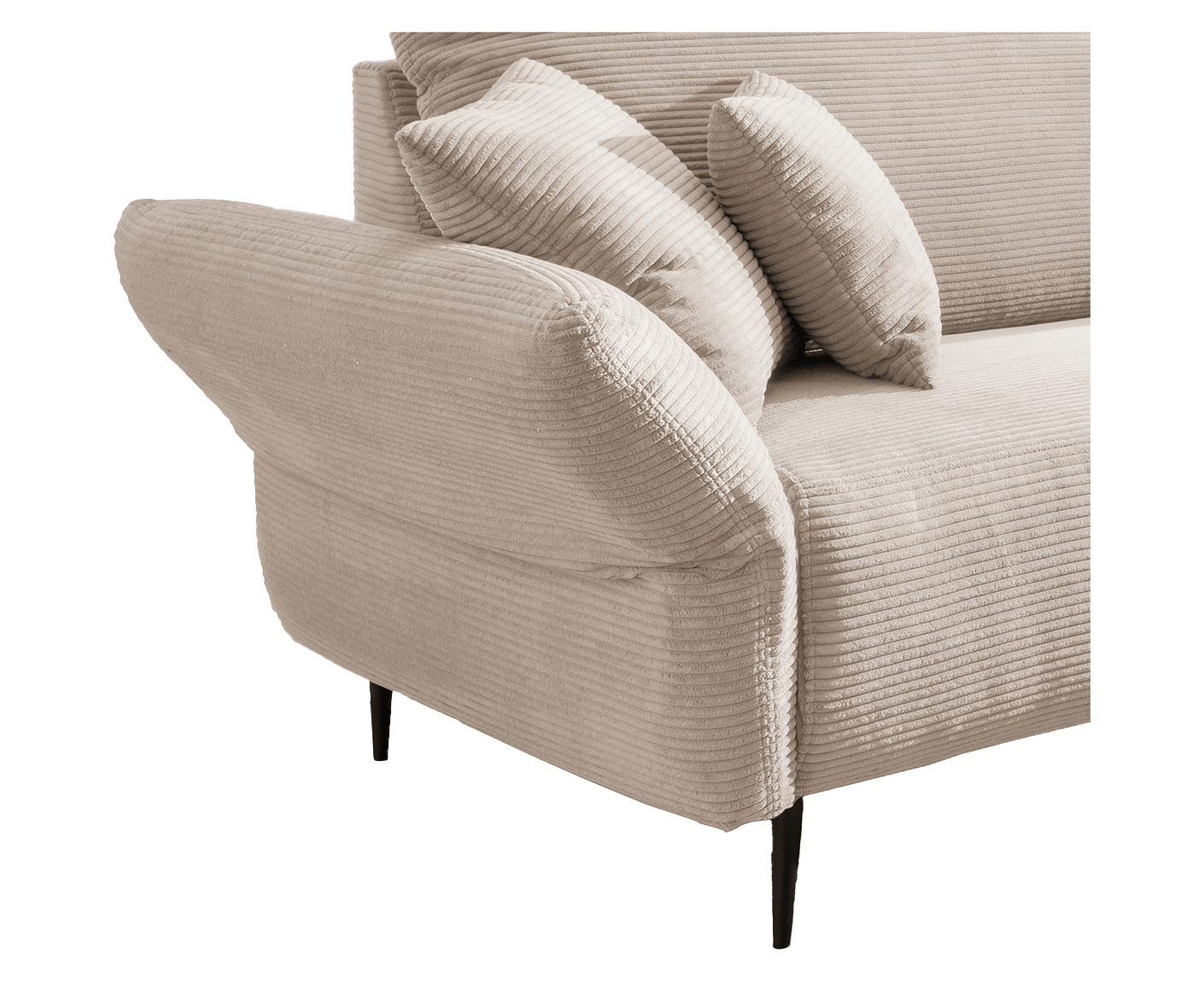 Viterbo Ecksofa 237-255 x 190 cm, Cord