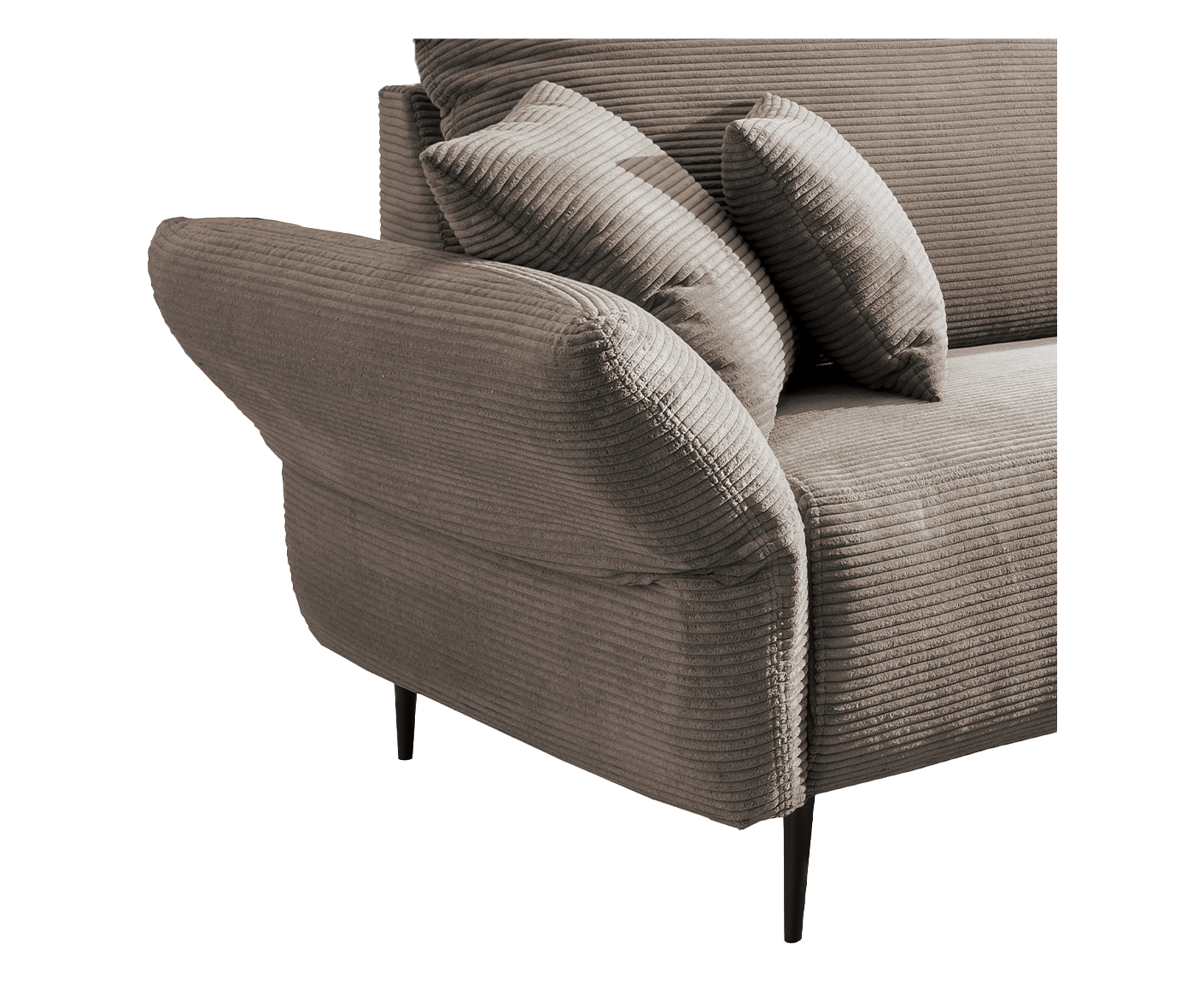 Viterbo Ecksofa 237-255 x 190 cm, Cord
