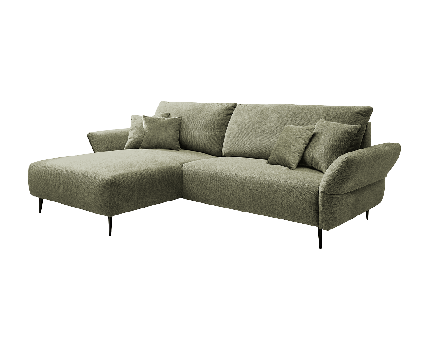 Viterbo Ecksofa 260 - 302 x 178 cm, Corto, beidseitig montierbar