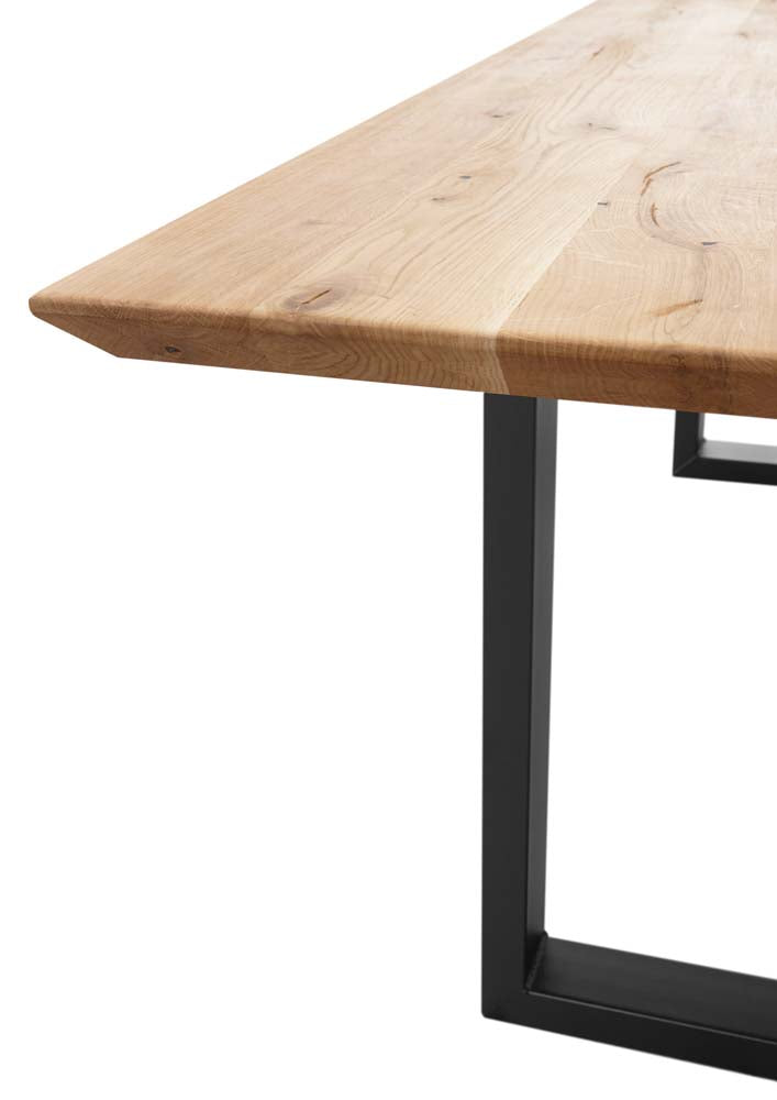 Bennet Big Esstisch 220x100cm Eiche Massiv