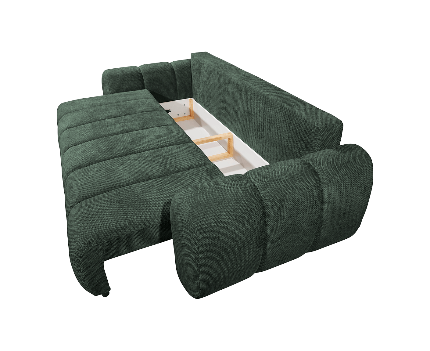Bubble Schlafsofa 256 x 112 cm, mit Bettkasten