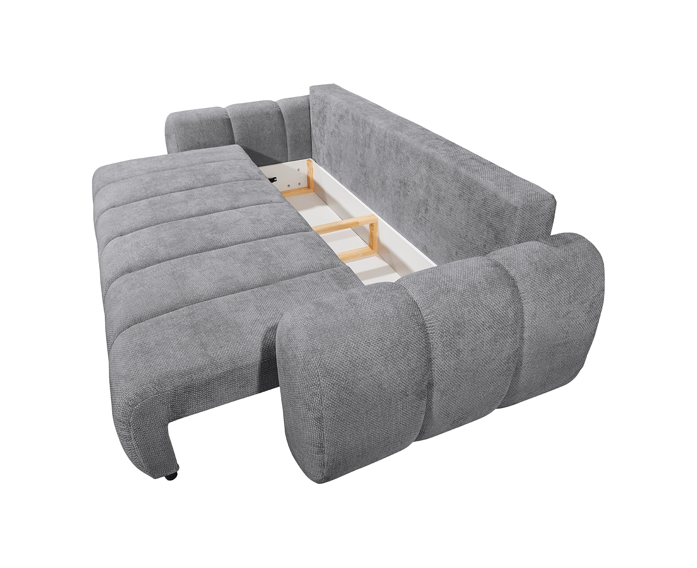 Bubble Schlafsofa 256 x 112 cm, mit Bettkasten
