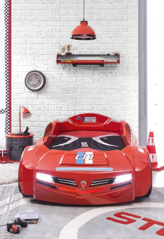 Cilek CHAMPION RACER Regal Hängeregal Wandboard Rot