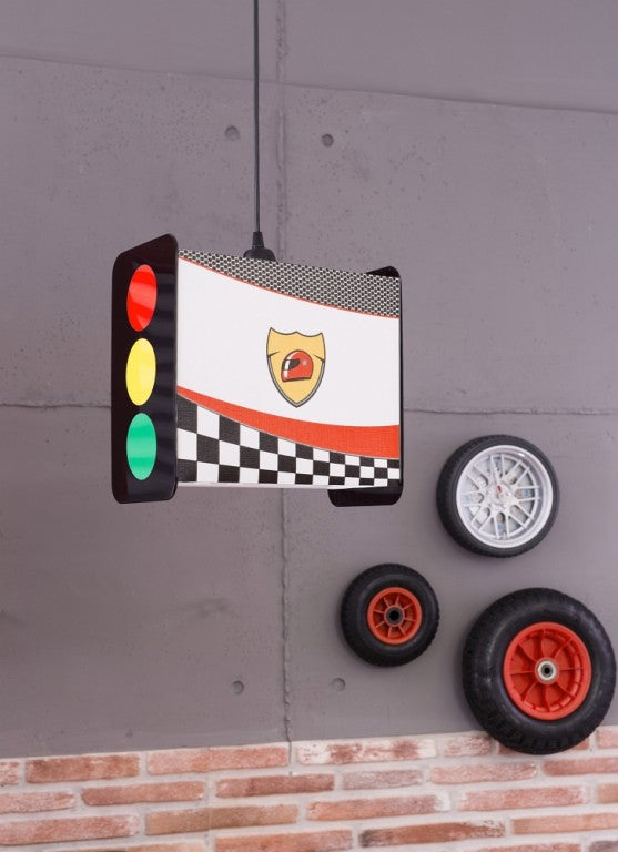 Cilek Champion Racer - Wandlampe Lampe Licht Racing Kinderlampe