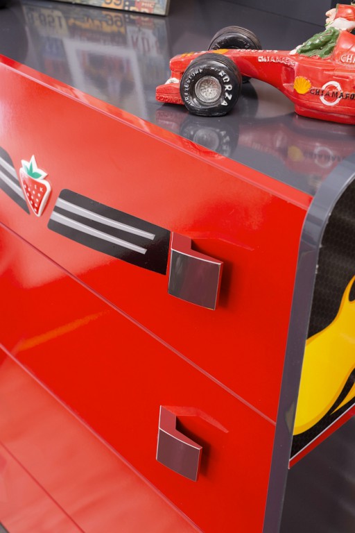 Cilek CHAMPION RACER Kommode Sideboard Anrichte Rot