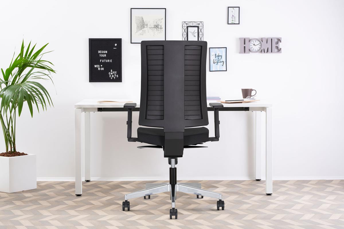 NAVIGO Bürostuhl / Drehstuhl Schwarz