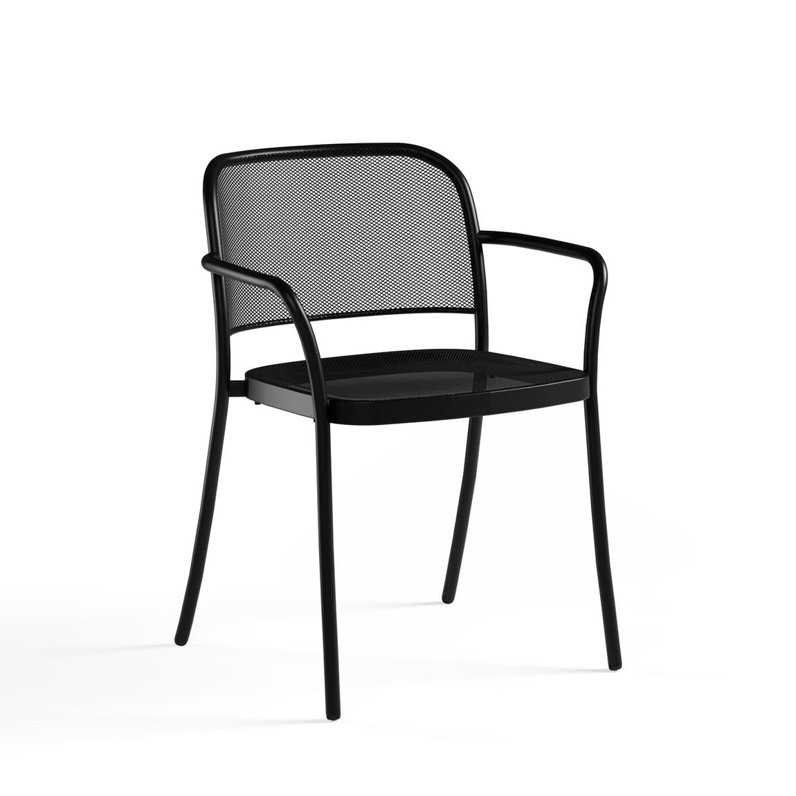 Emu Café 4er Set Gartenstühle mit Armlehnen