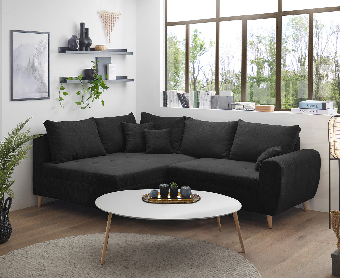 Calanda Ecksofa 249 x 175 cm (Cord)