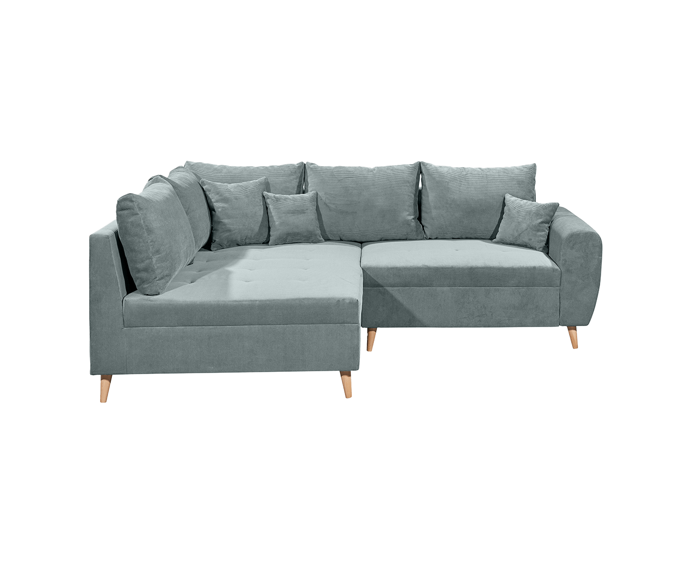 Calanda Ecksofa inkl. Hocker 249 x 175 cm (Cord)