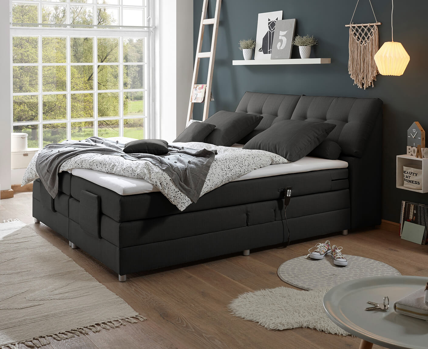 Carpino 180x200 cm Boxspringbett mit Motor