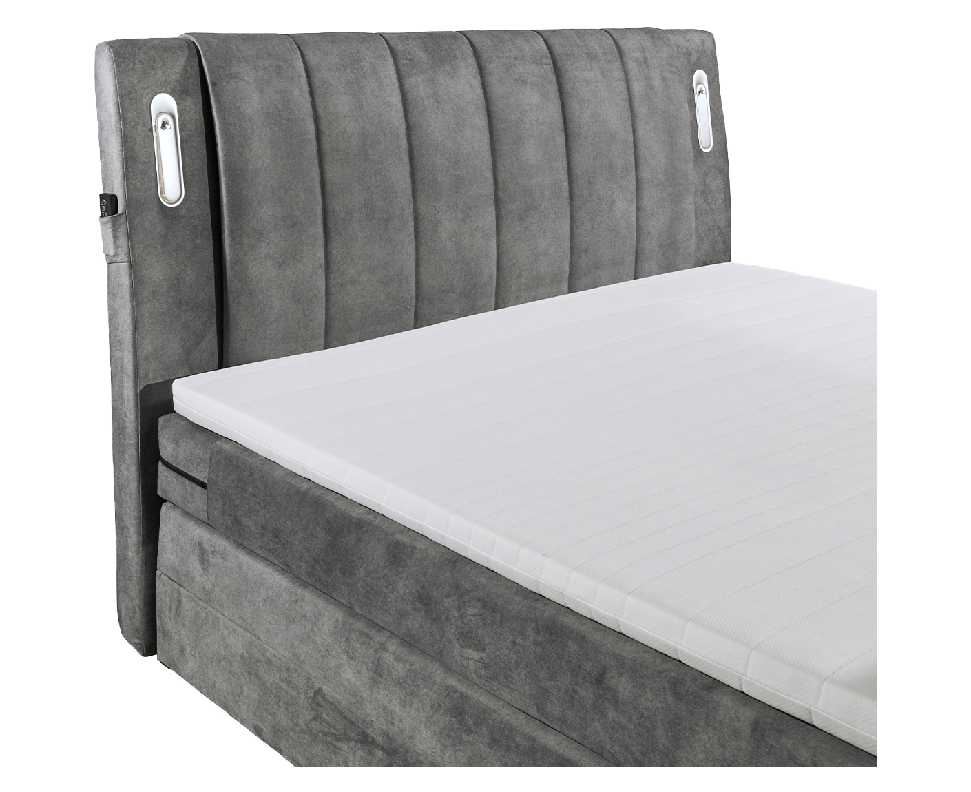 Dallas Boxspringbett 180x200 cm, inkl. Motor & motorisiertem TV-Lift