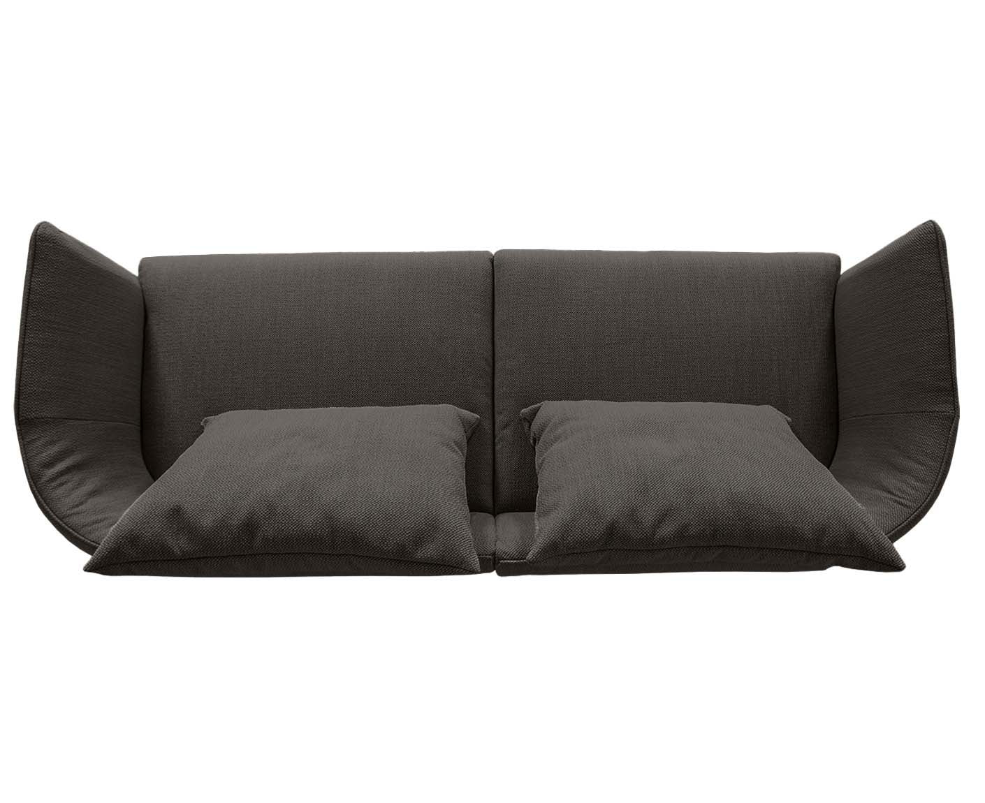designwerk New York 3-Sitzer Sofa | 253 x 98 cm | feines Flachgewebe