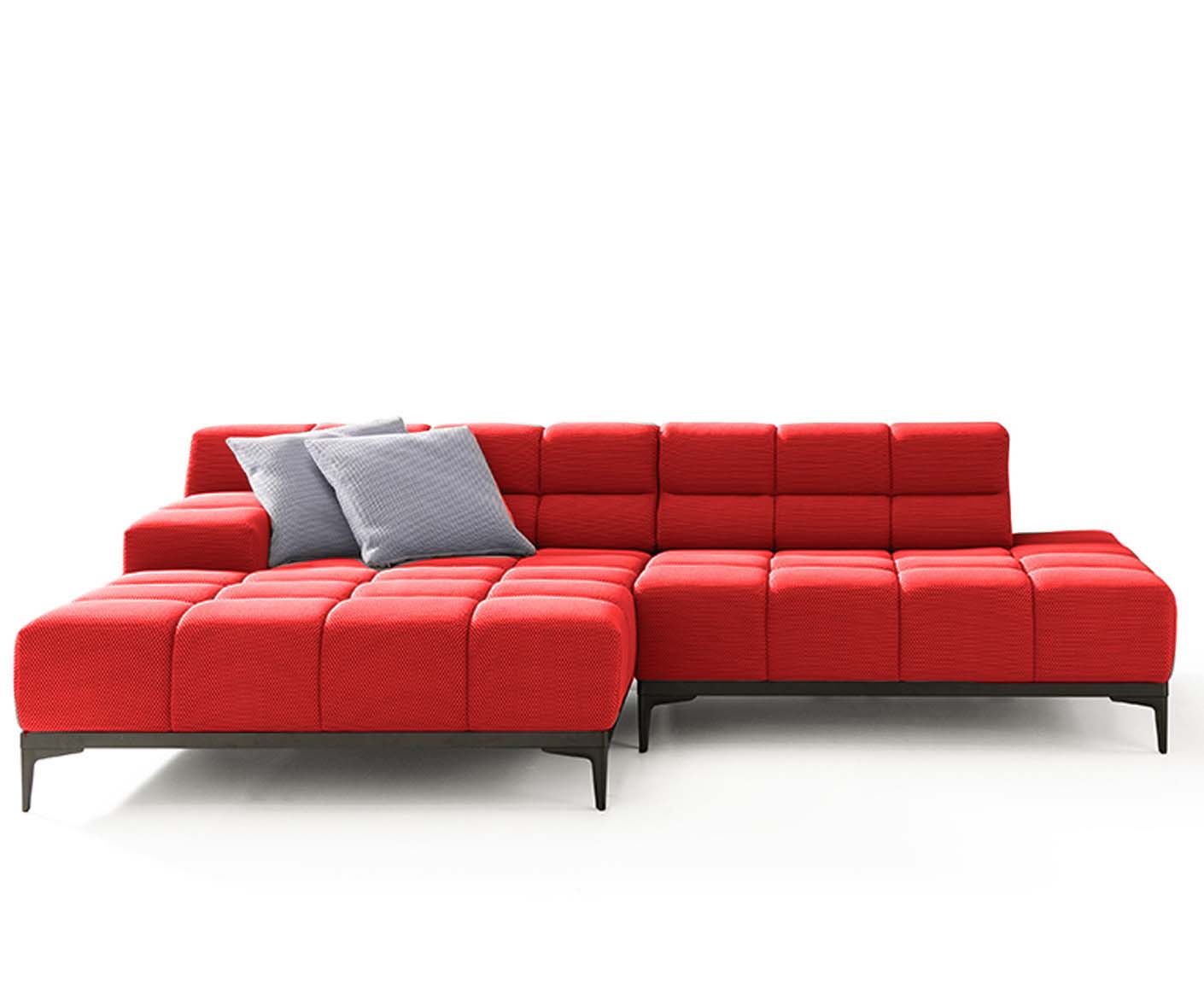 designwerk Oasis Ecksofa | 288 x 169 cm | Flachgewebe 3D-Effekt