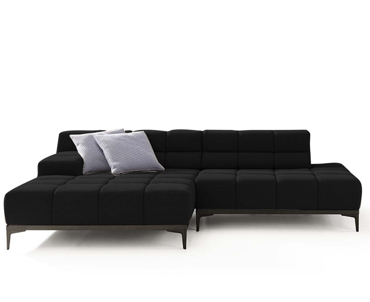 designwerk Oasis Ecksofa | 288 x 169 cm | Flachgewebe 3D-Effekt