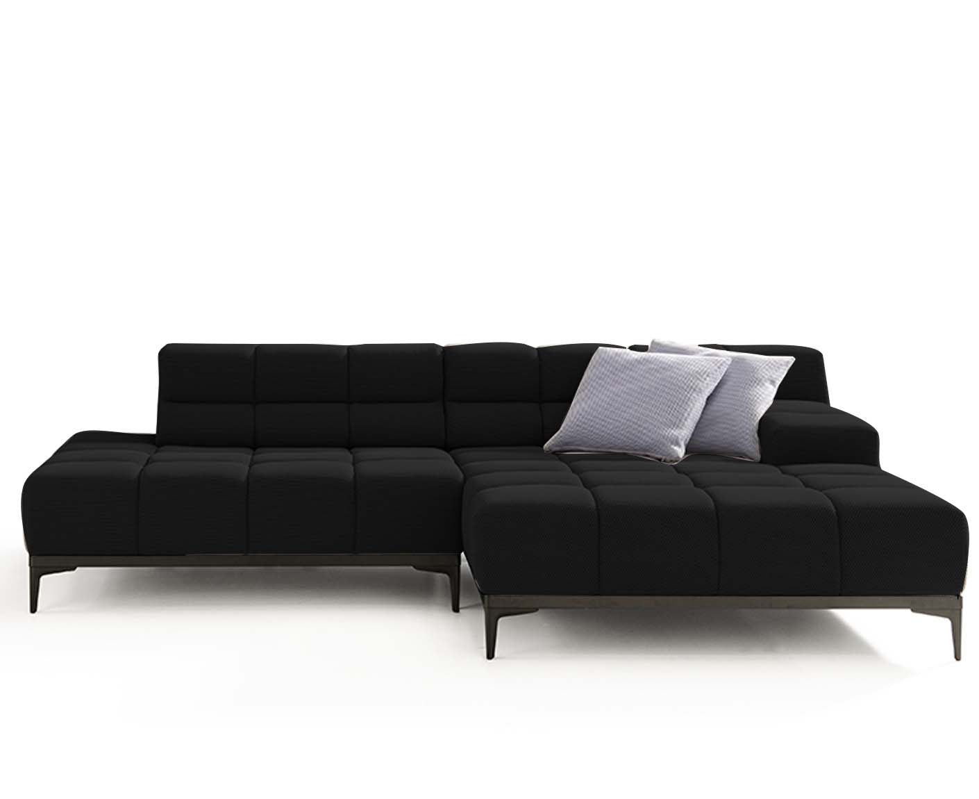 designwerk Oasis Ecksofa | 288 x 169 cm | Flachgewebe 3D-Effekt