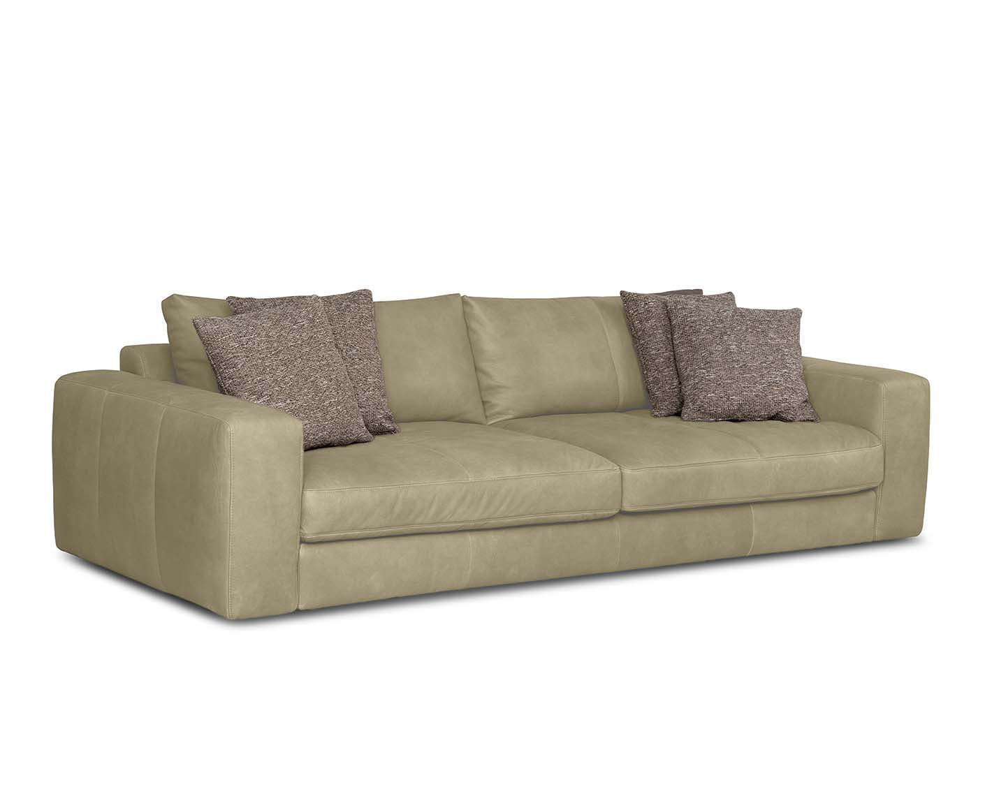 designwerk Parma Sofa | 214 - 294 cm | Echtleder