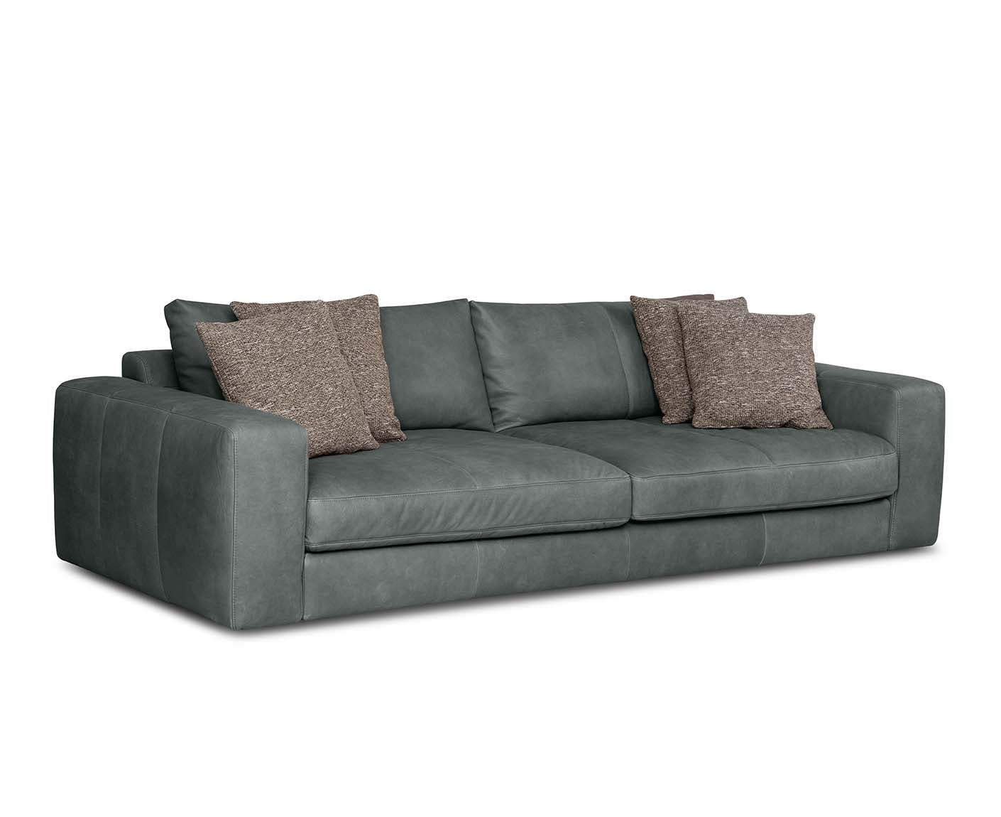 designwerk Parma Sofa | 214 - 294 cm | Echtleder
