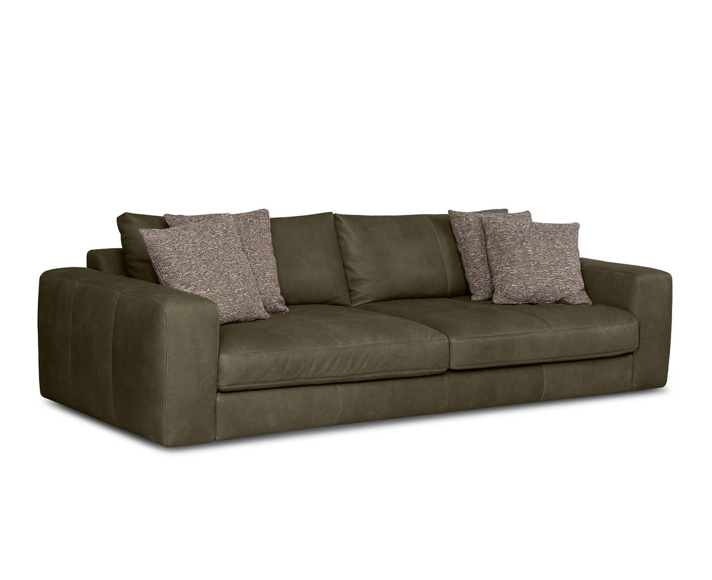 designwerk Parma Sofa | 214 - 294 cm | Echtleder