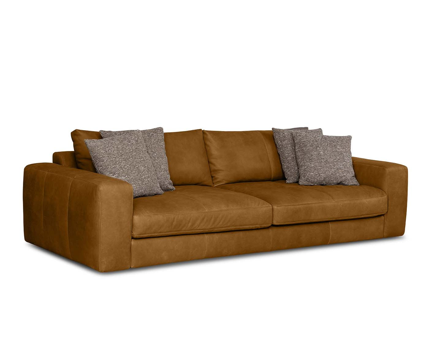 designwerk Parma Sofa | 214 - 294 cm | Echtleder
