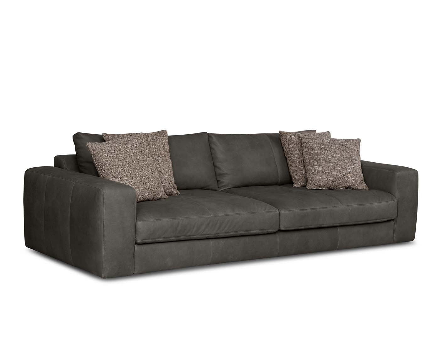 designwerk Parma Sofa | 214 - 294 cm | Echtleder