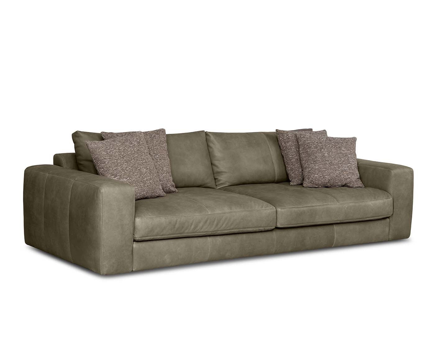 designwerk Parma Sofa | 214 - 294 cm | Echtleder