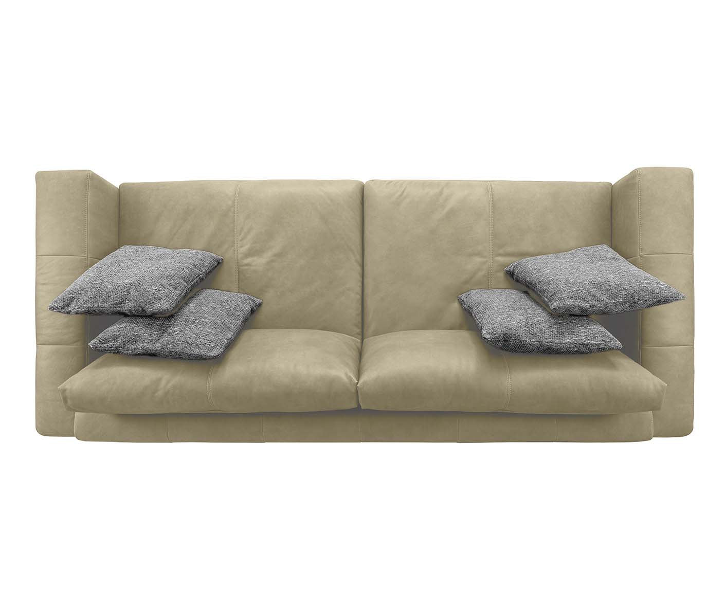 designwerk Parma Sofa | 214 - 294 cm | Echtleder