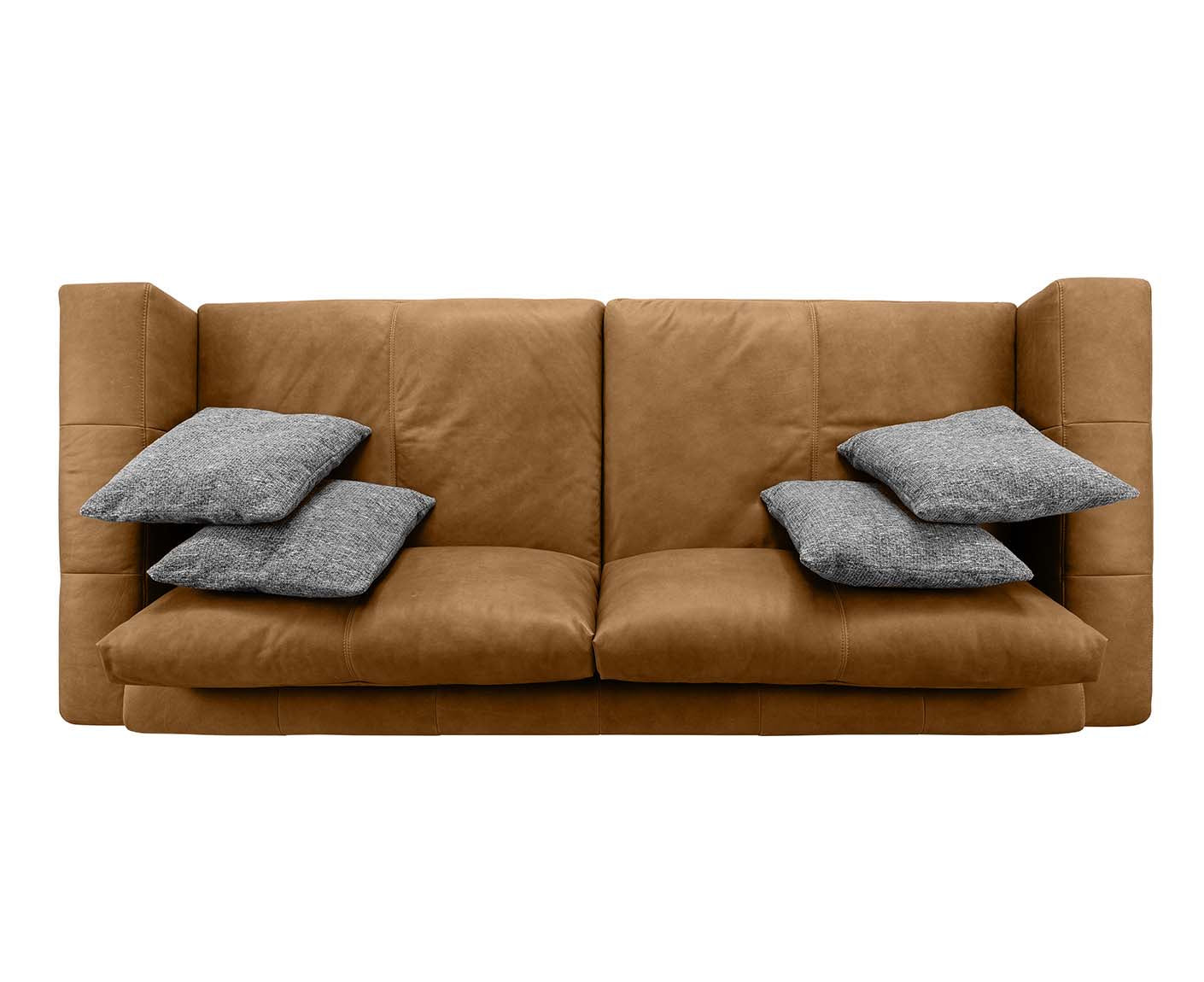 designwerk Parma Sofa | 214 - 294 cm | Echtleder