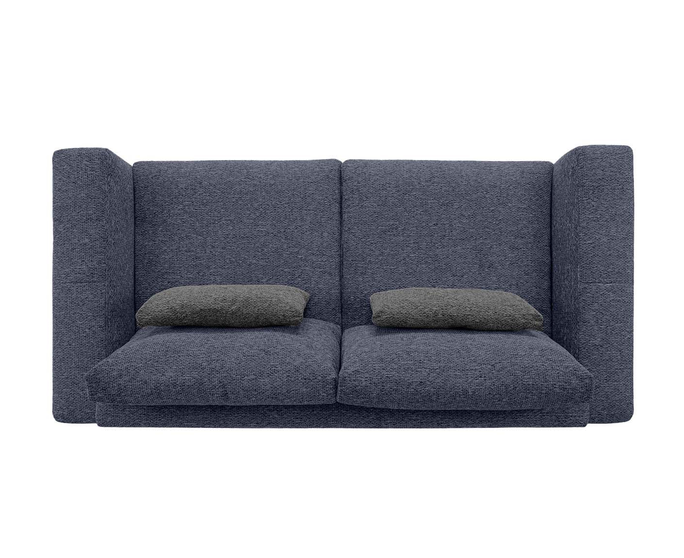 designwerk Parma Sofa | 214 - 294 cm | grobes Flachgewebe