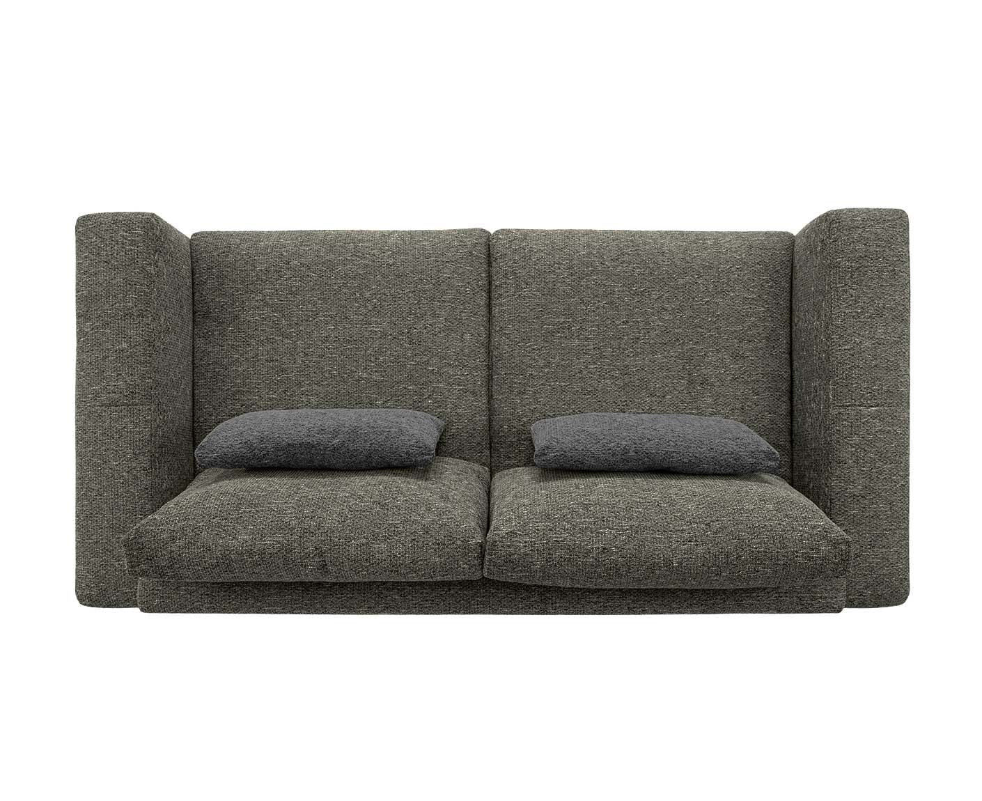 designwerk Parma Sofa | 214 - 294 cm | grobes Flachgewebe