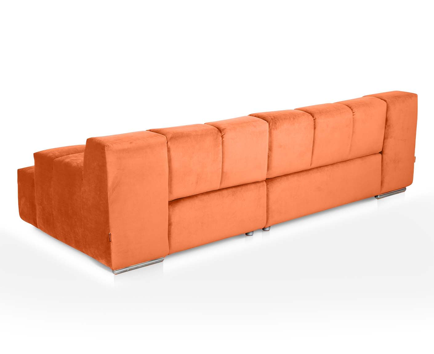 designwerk Temple 3-Sitzer Sofa | 288 x 113 cm| mit Rückenverstellung | Microfaser