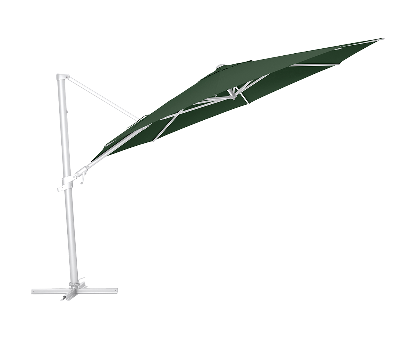 Kettler Easy Flex Ampelschirm eckig Ø350 cm
