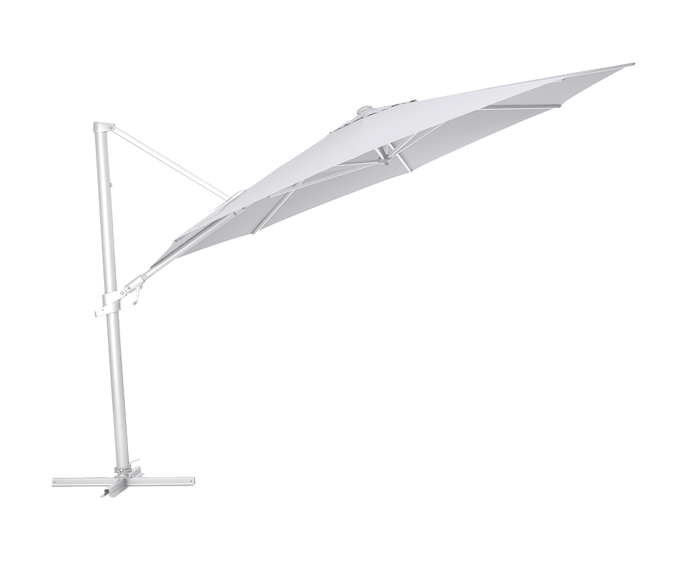 Kettler Easy Flex Ampelschirm eckig Ø350 cm