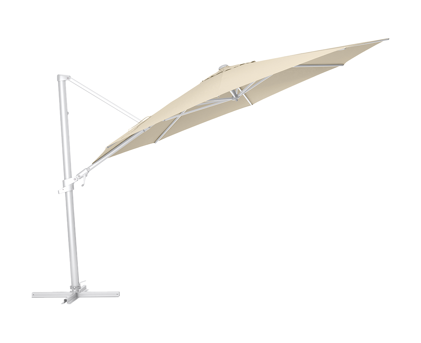 Kettler Easy Flex Ampelschirm eckig Ø350 cm
