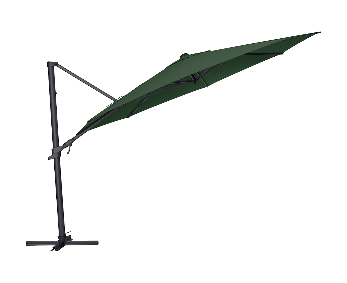 Kettler Easy Flex Ampelschirm eckig Ø350 cm
