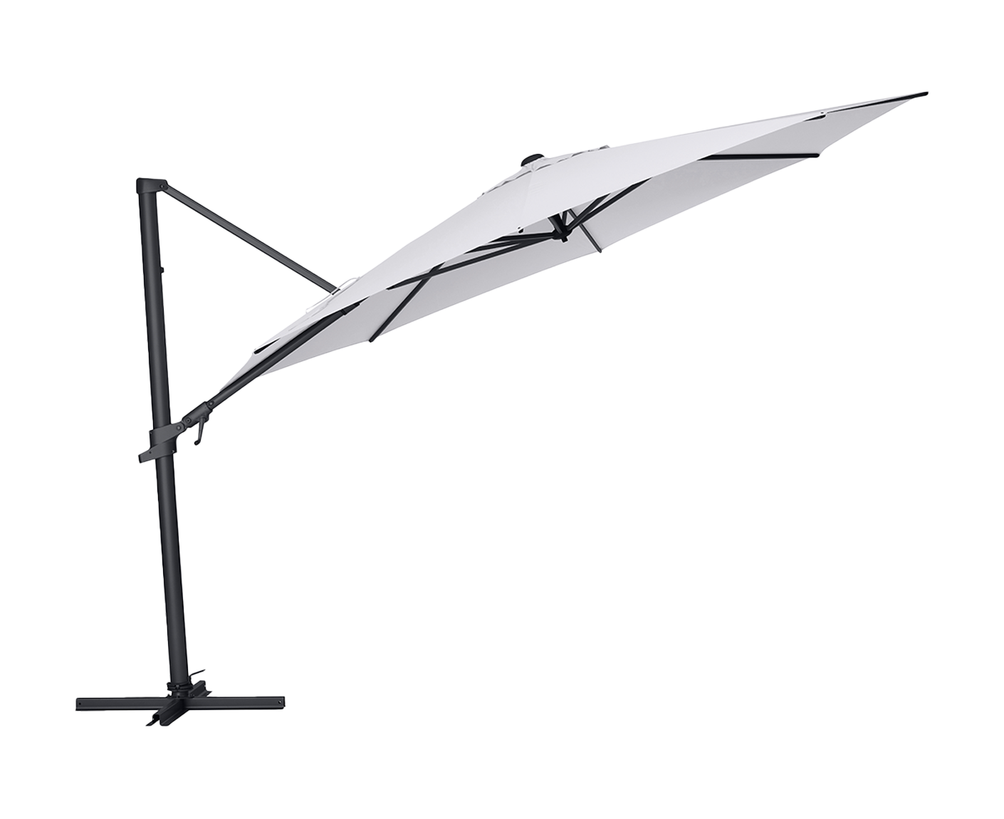Kettler Easy Flex Ampelschirm eckig Ø350 cm