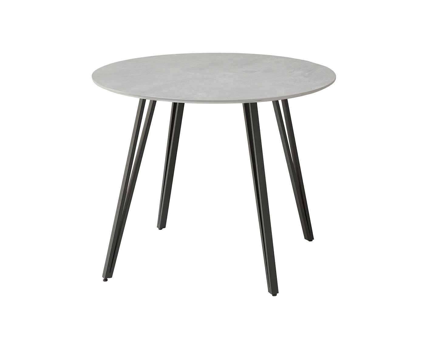Floris Esstisch Ø 80 cm Steinoptik