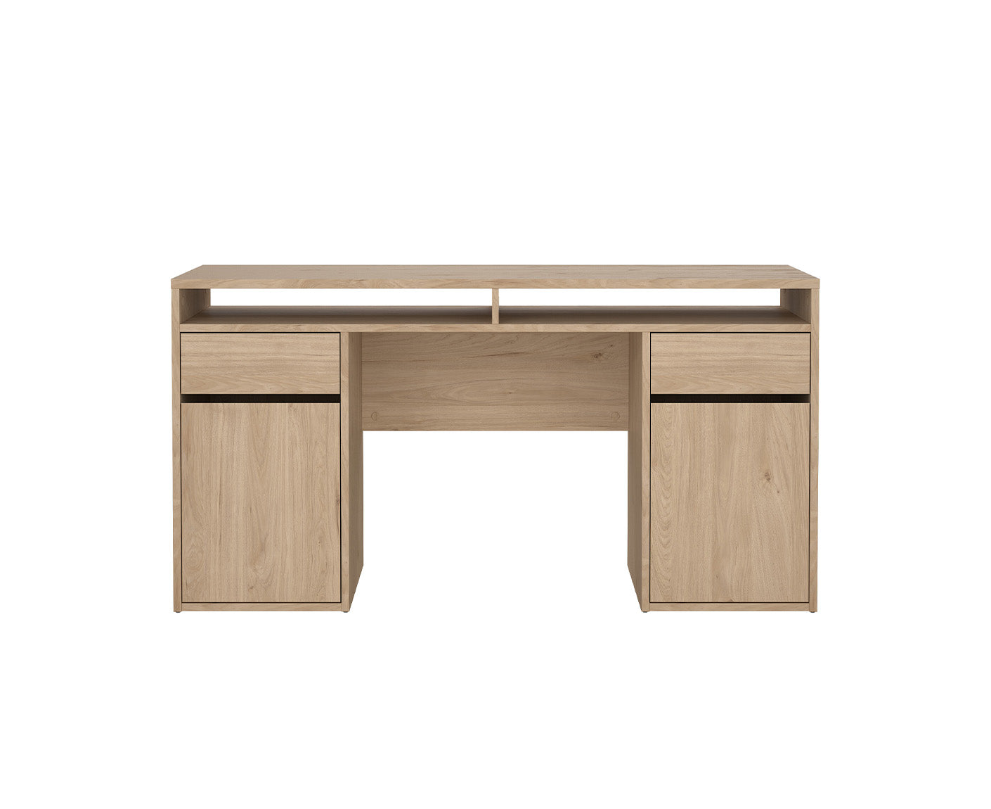 Function Plus Schreibtisch mit Schreibtischaufsatz