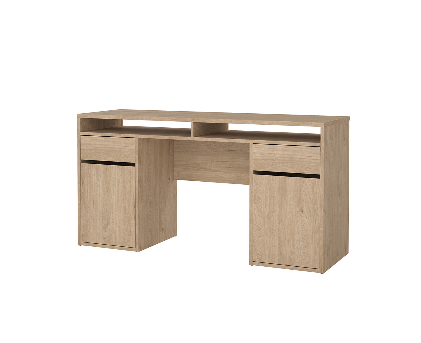 Function Plus Schreibtisch mit Schreibtischaufsatz