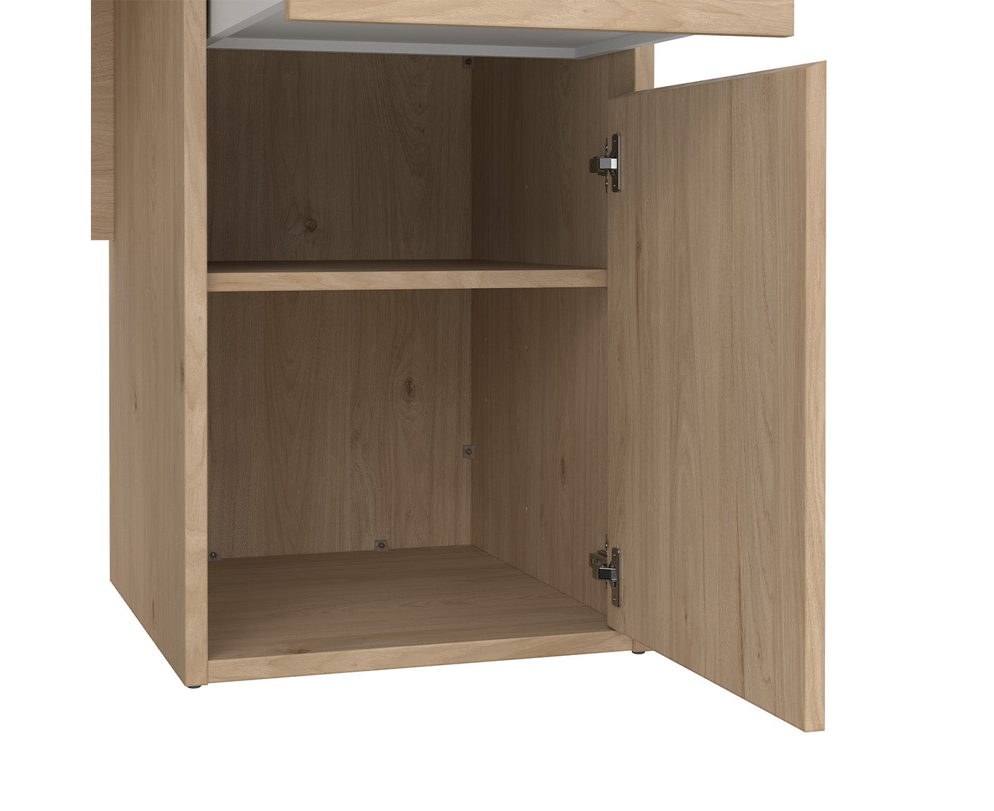 Function Plus Schreibtisch mit Schreibtischaufsatz