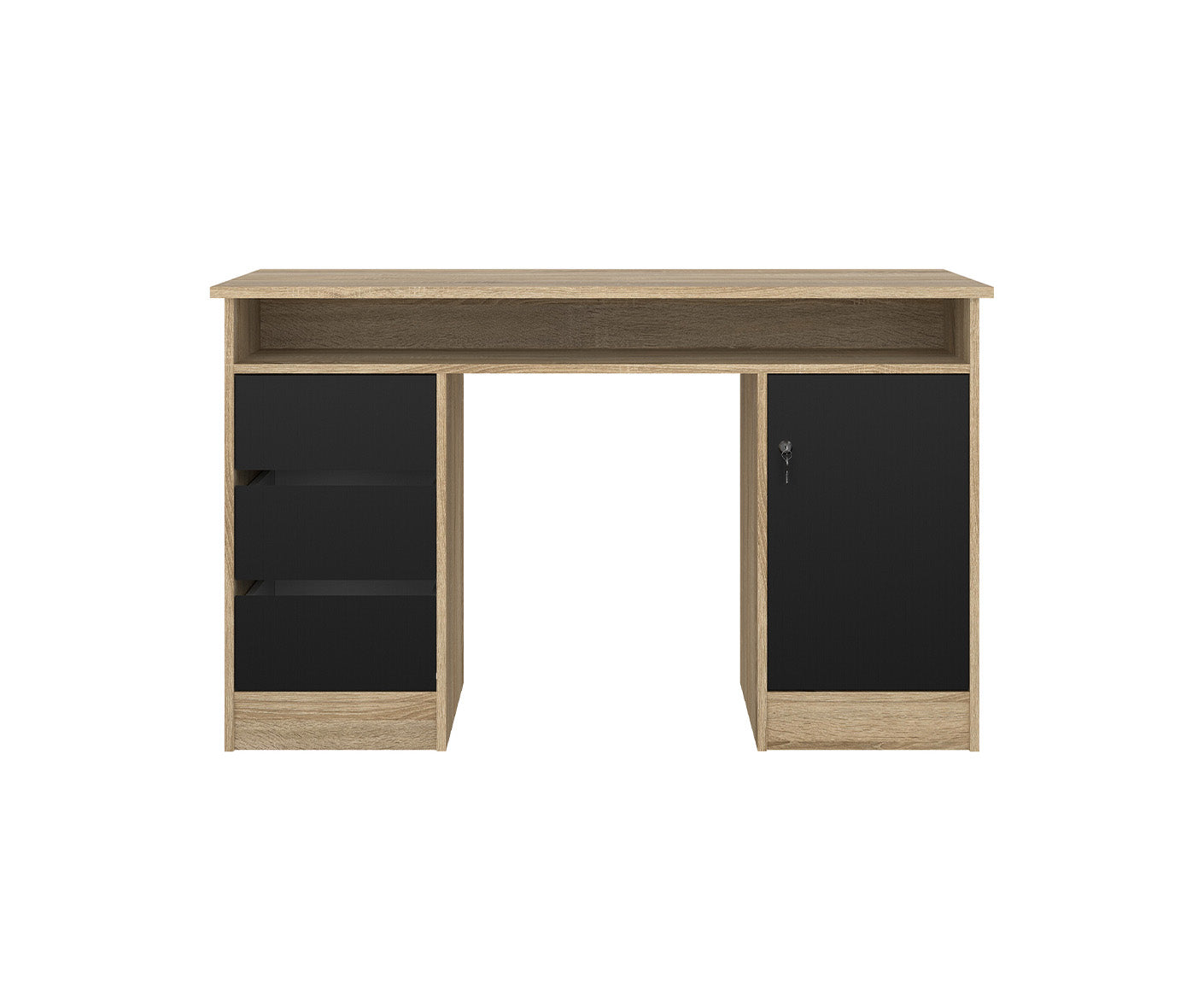 Function Plus Schreibtisch 1 Tür + 3 Schubladen