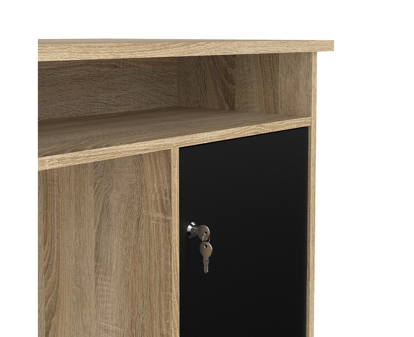 Function Plus Schreibtisch 1 Tür + 3 Schubladen