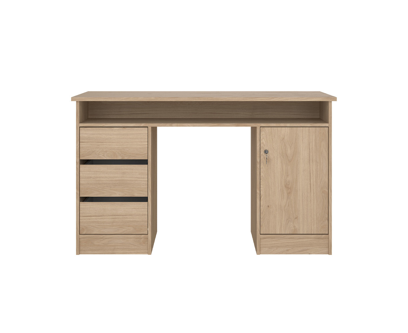 Function Plus Schreibtisch 1 Tür + 3 Schubladen