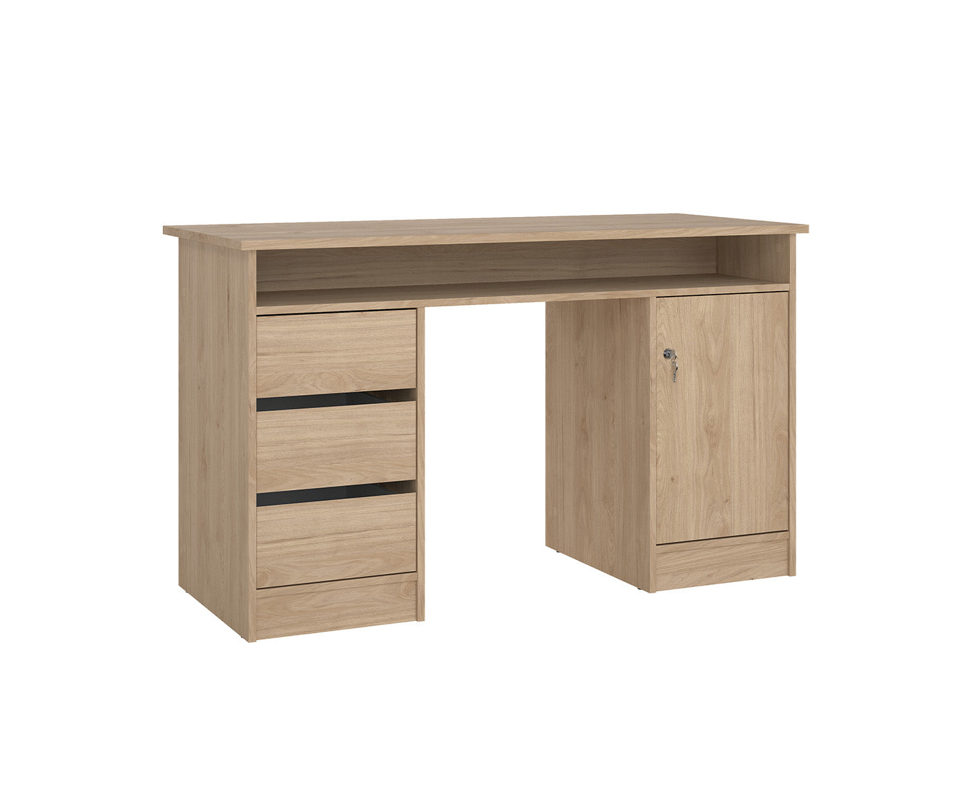 Function Plus Schreibtisch 1 Tür + 3 Schubladen